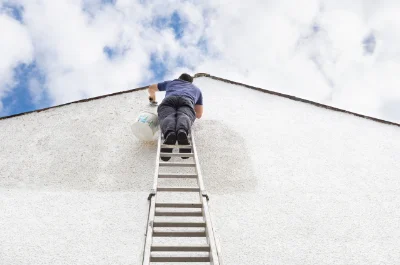 Peinture extérieure à Larajasse — façades et ravalement